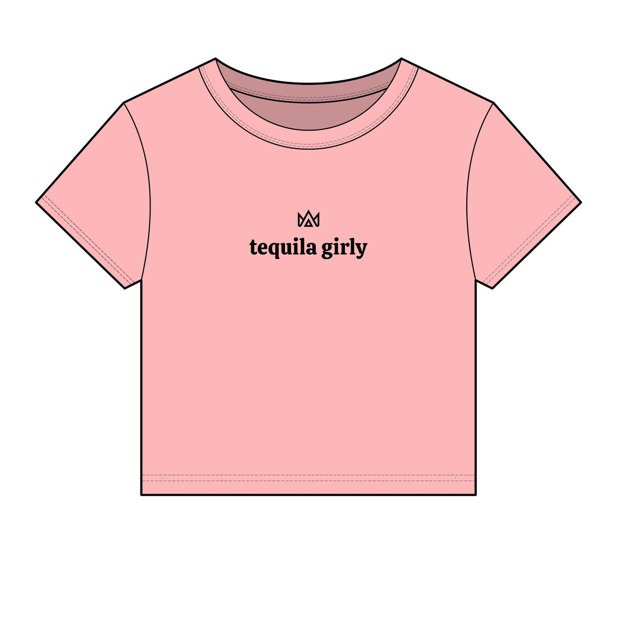 tequila girly Women's Micro Rib Baby Tee