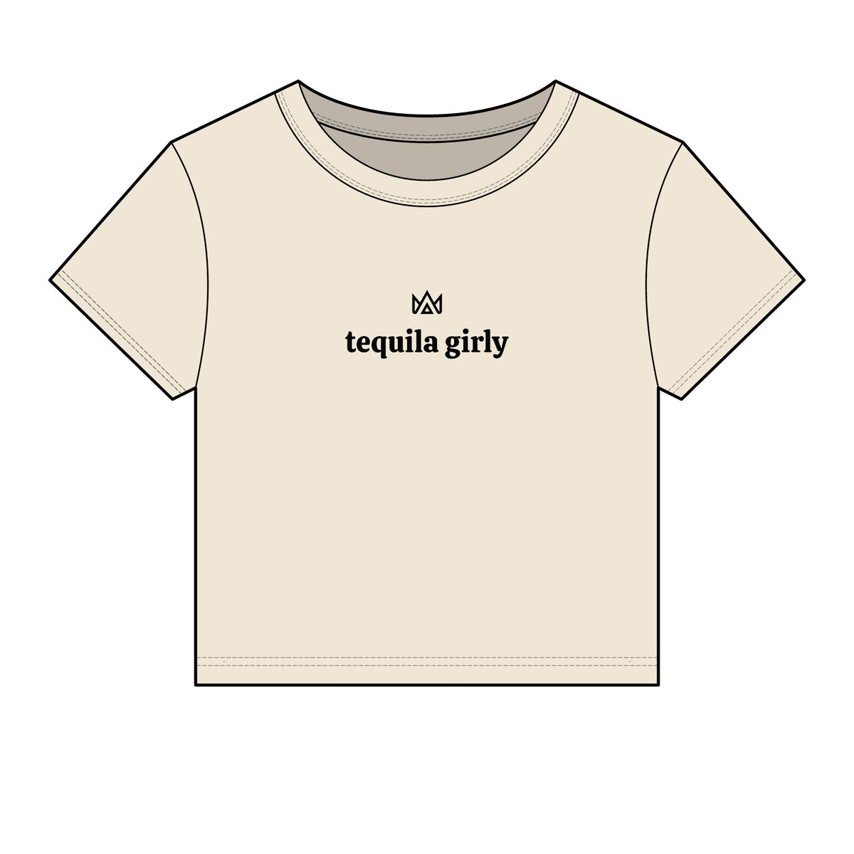 tequila girly Women's Micro Rib Baby Tee