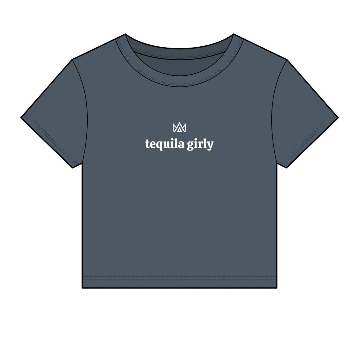 tequila girly Women's Micro Rib Baby Tee