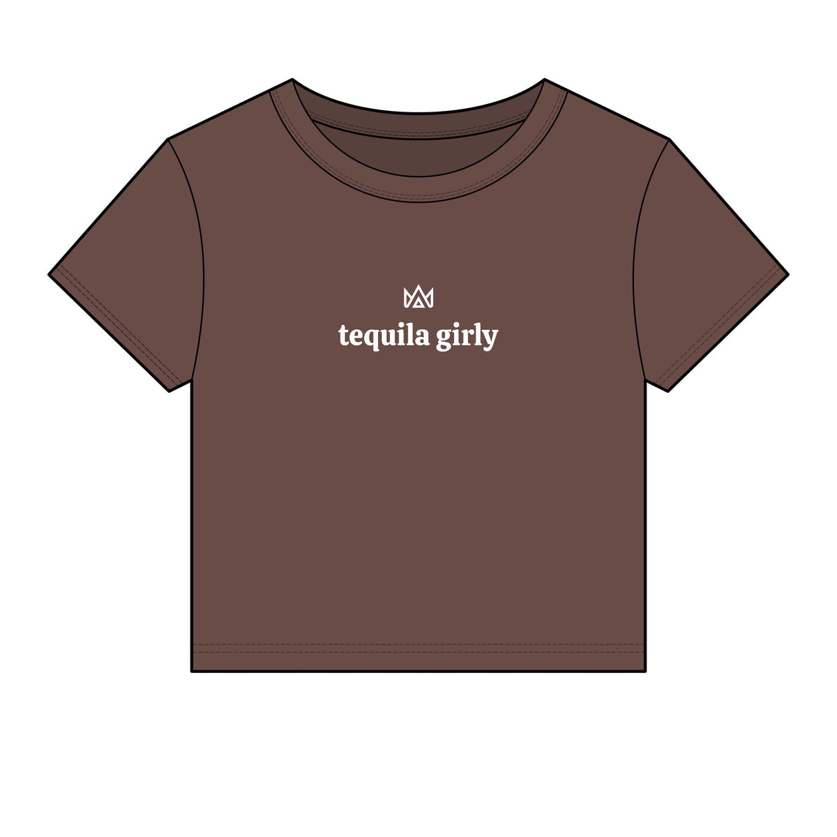 tequila girly Women's Micro Rib Baby Tee