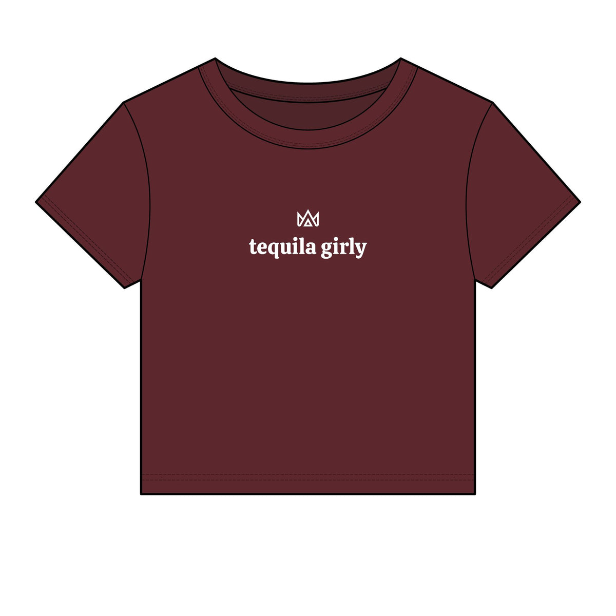 tequila girly Women's Micro Rib Baby Tee