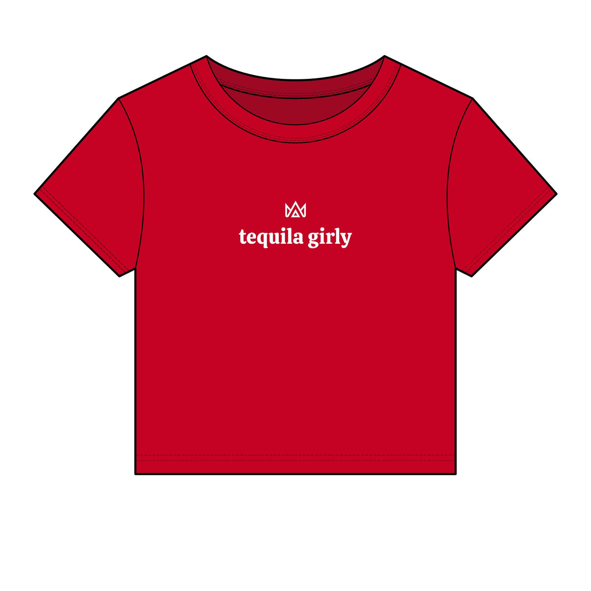 tequila girly Women's Micro Rib Baby Tee