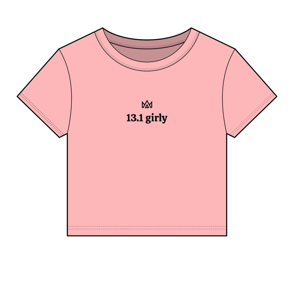 13.1 girly Women's Micro Rib Baby Tee