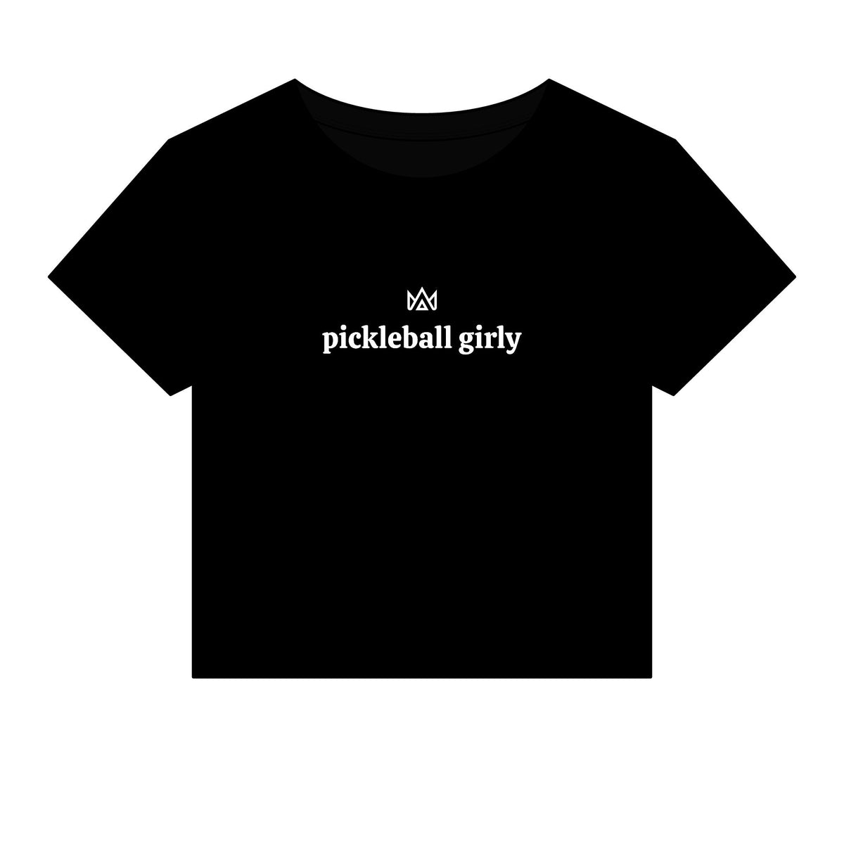 pickleball girly Women's Micro Rib Baby Tee
