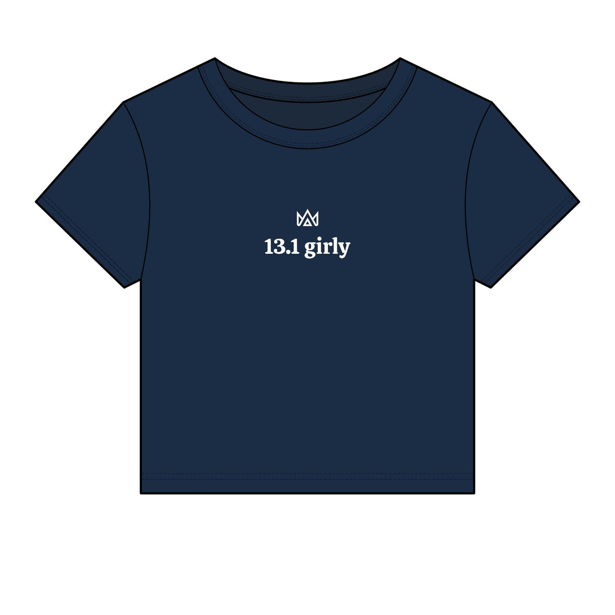 13.1 girly Women's Micro Rib Baby Tee