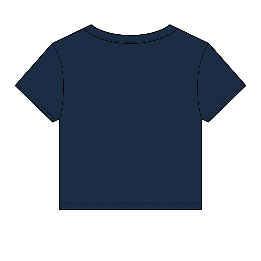 26.2 girly Women's Micro Rib Baby Tee