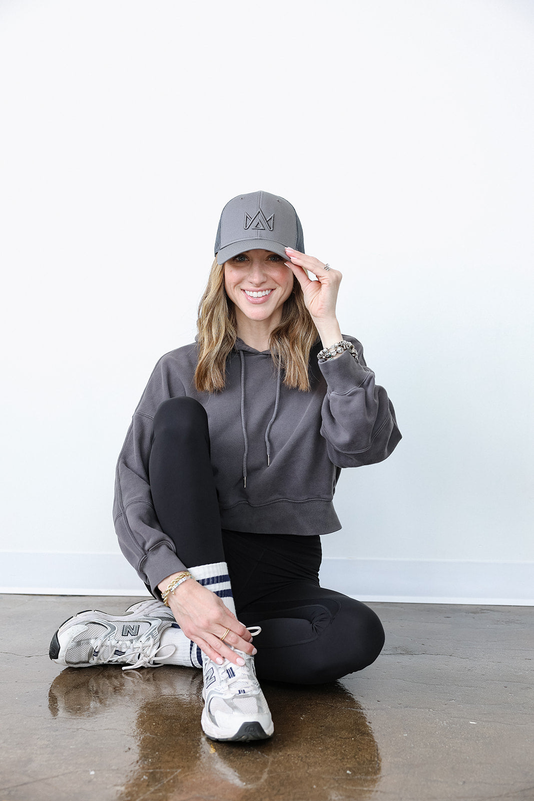 Grey Rebel Leo logo Hat