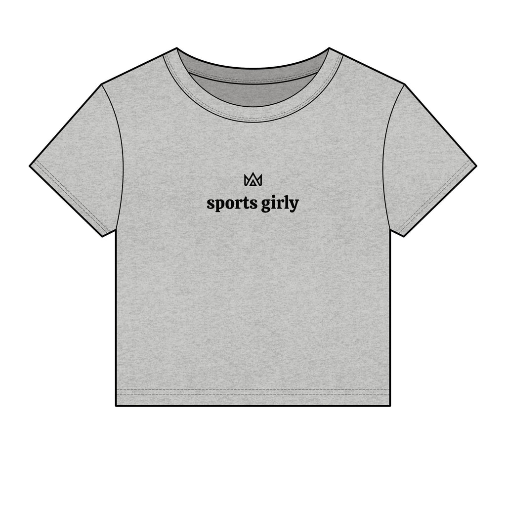 sports girly Women's Micro Rib Baby Tee