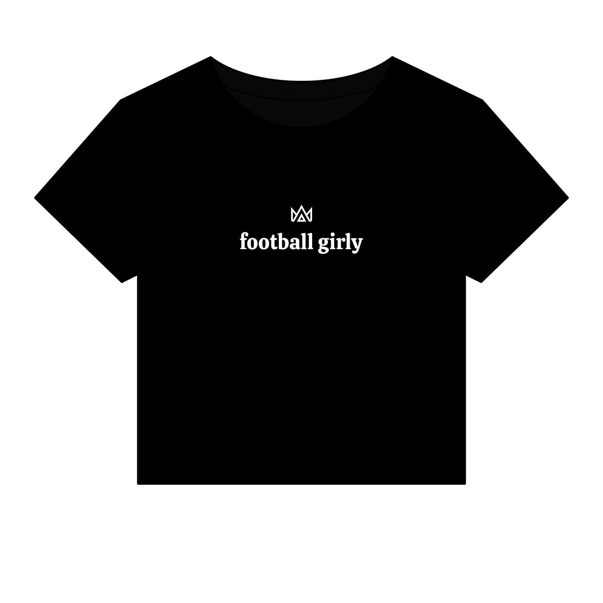 football girly Women's Micro Rib Baby Tee