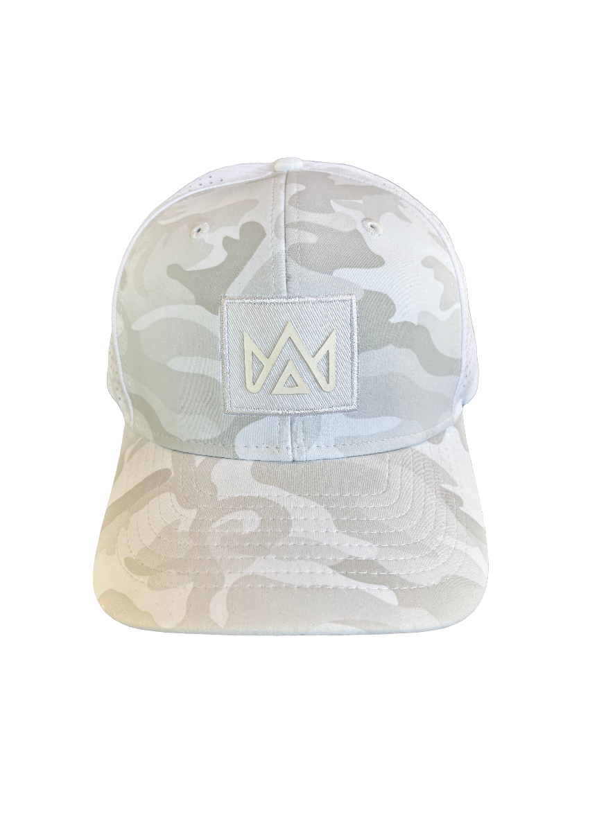 Logo White Camo Hat