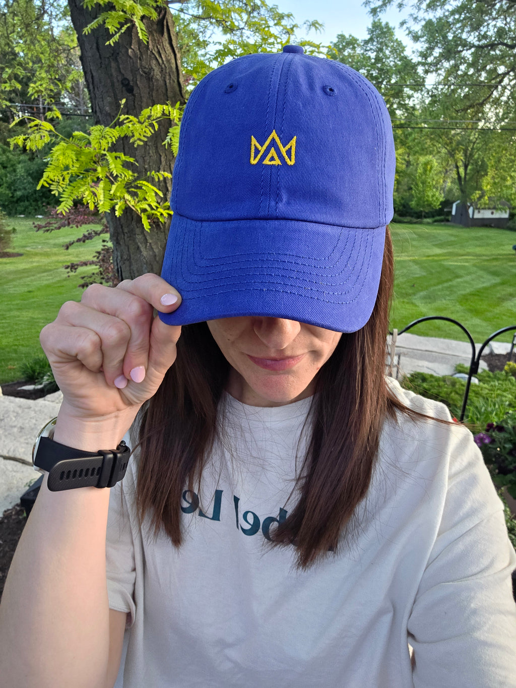 Low profile Royal & Gold Logo